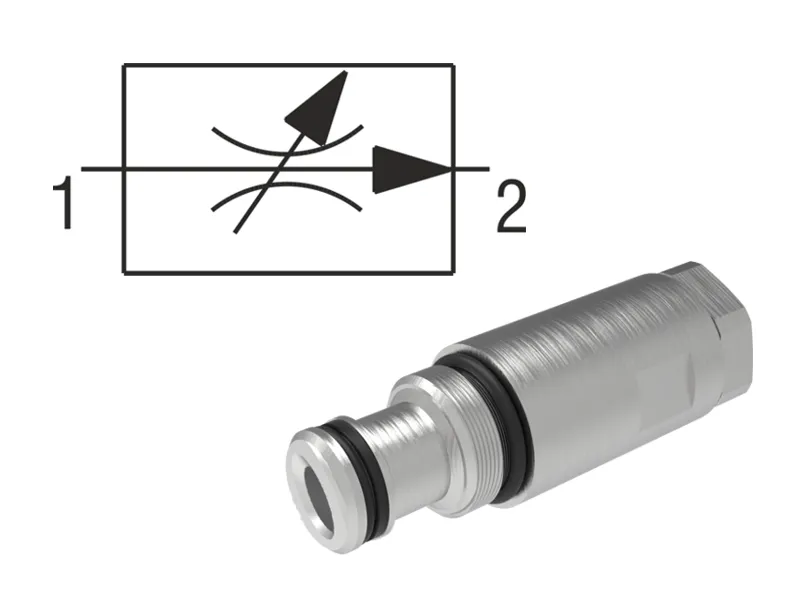 2 Way Flow Regulators, Cartridge