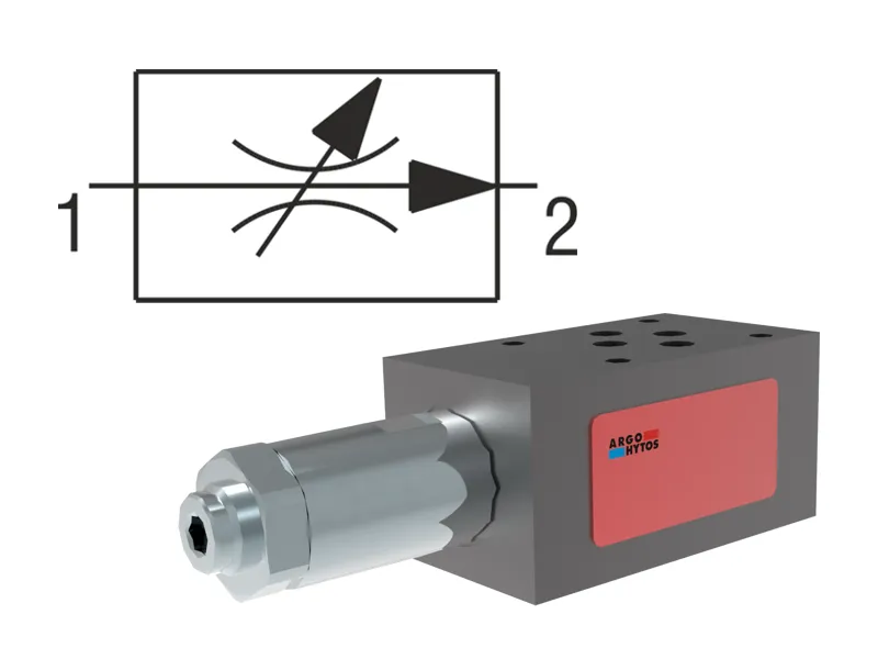 2 Way Flow Regulators, Modular