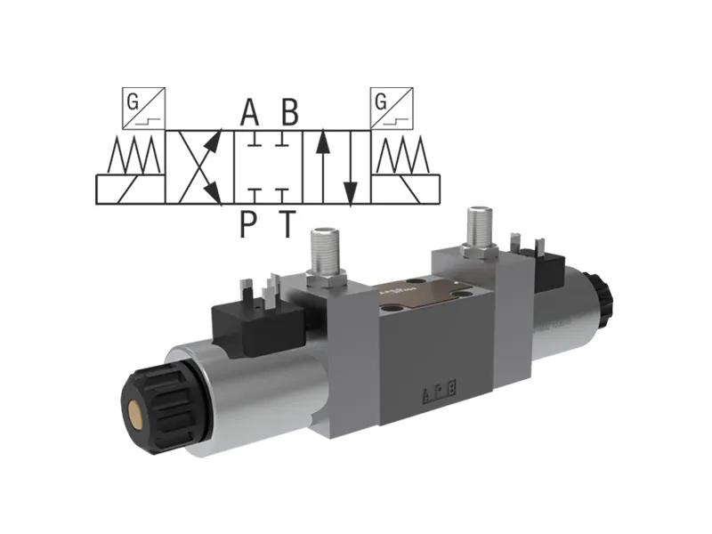 4/2 and 4/3 Solenoid Directional Control Valves - Spool Position Sensor