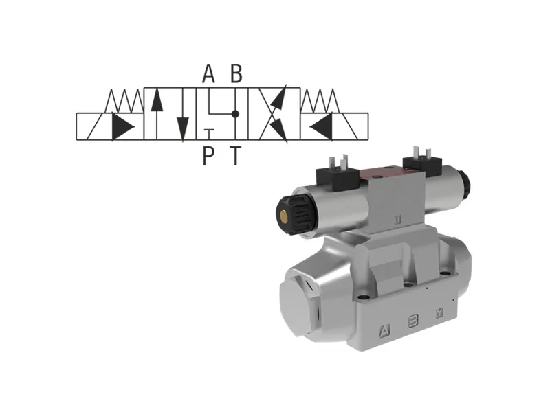 4/2 and 4/3 Directional Control Valves, Internally and Externally Pilot Operated
