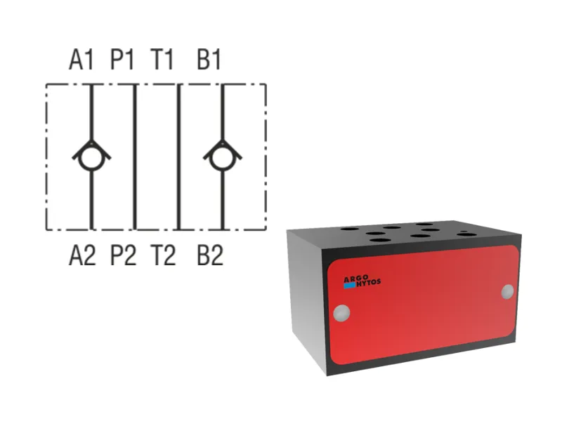Check Valves, Modular Design and In-Line Mounted