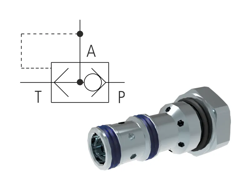 Logical 3 Way Check Valves