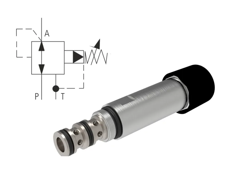 Pressure Reducing - Relieving Valves, Pilot Operated, Cartridges