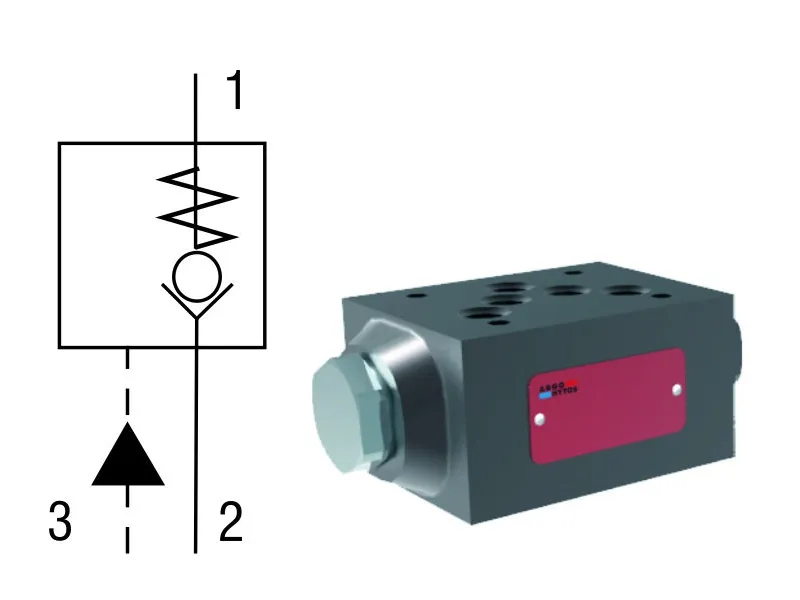 Pilot Operated Check Valves Pilot to Open, Modular Design