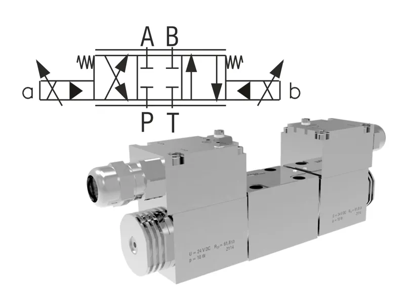 Proportional Directional Control Valves, Pilot Operated