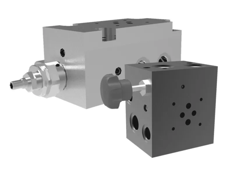 SA4 Power Pack Base Plates with Built-in Pressure Relief Valve