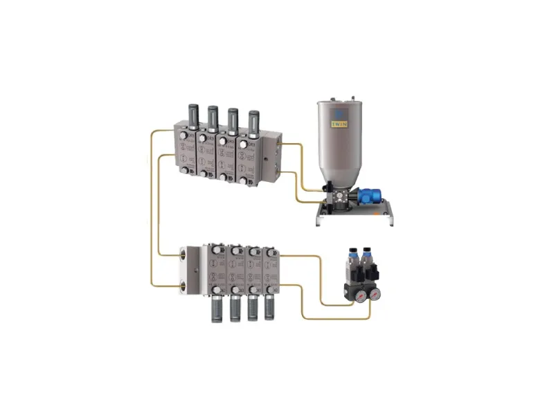 Grease Pumps with Dual-Line