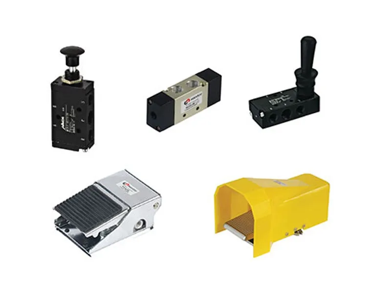 Air Controlled Valves - Lever Operated Valves - Pedal Operated Valves